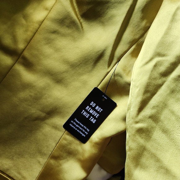 Satin Tie Waist Blazer - Picture 5 of 5